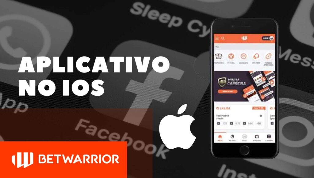 Como apostar no aplicativo de apostas iOS Betwarrior Brasil